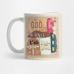 God loves you Tee Mug